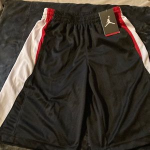 Jordan brand boys shorts.  Boys size large